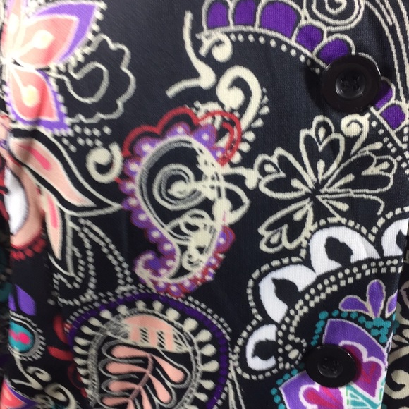 Ox Order Plus Multi Colored Coat Size XXL NWT - Picture 3 of 6